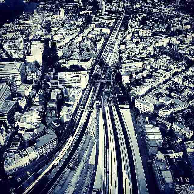 Picture of the view of London From Shard tower.